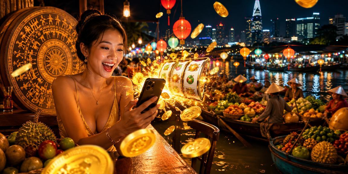 Lễ hội slots đêm Mekong với không khí vui tươi và nhiều phần thưởng